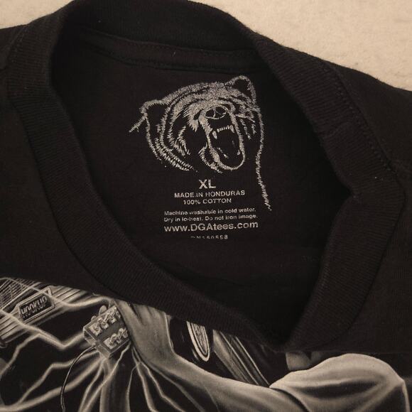 SLAM Rap Graphic Short Sleeve Crew Neck Shirt Mens Size Extra Large XL Black - Picture 3 of 9